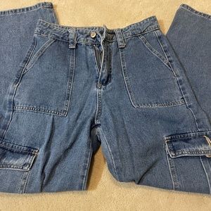 Womens Small Cargo Jeans